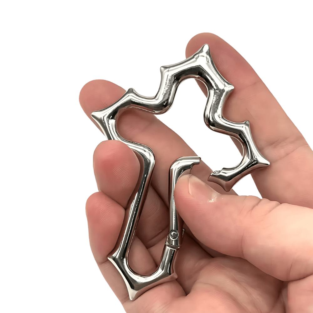 Cross Carabiner - Crucible | Punk/Gothic Jewellery