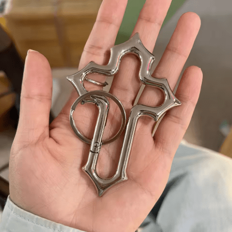 Cross Carabiner - Crucible | Punk/Gothic Jewellery