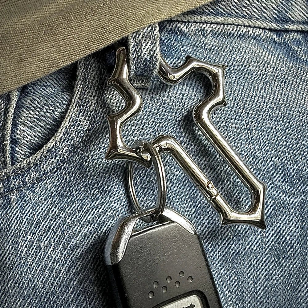 Cross Carabiner - Crucible | Punk/Gothic Jewellery