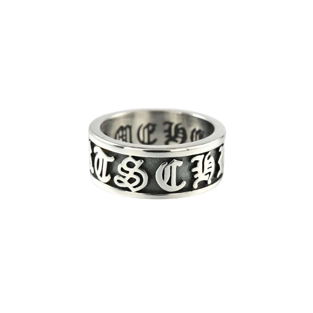 Crucibles' Script Ring - Crucible | Punk/Gothic Jewellery