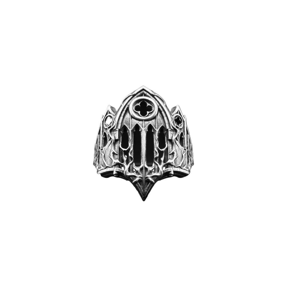 Elven Citadel Ring - Crucible | Punk/Gothic Jewellery