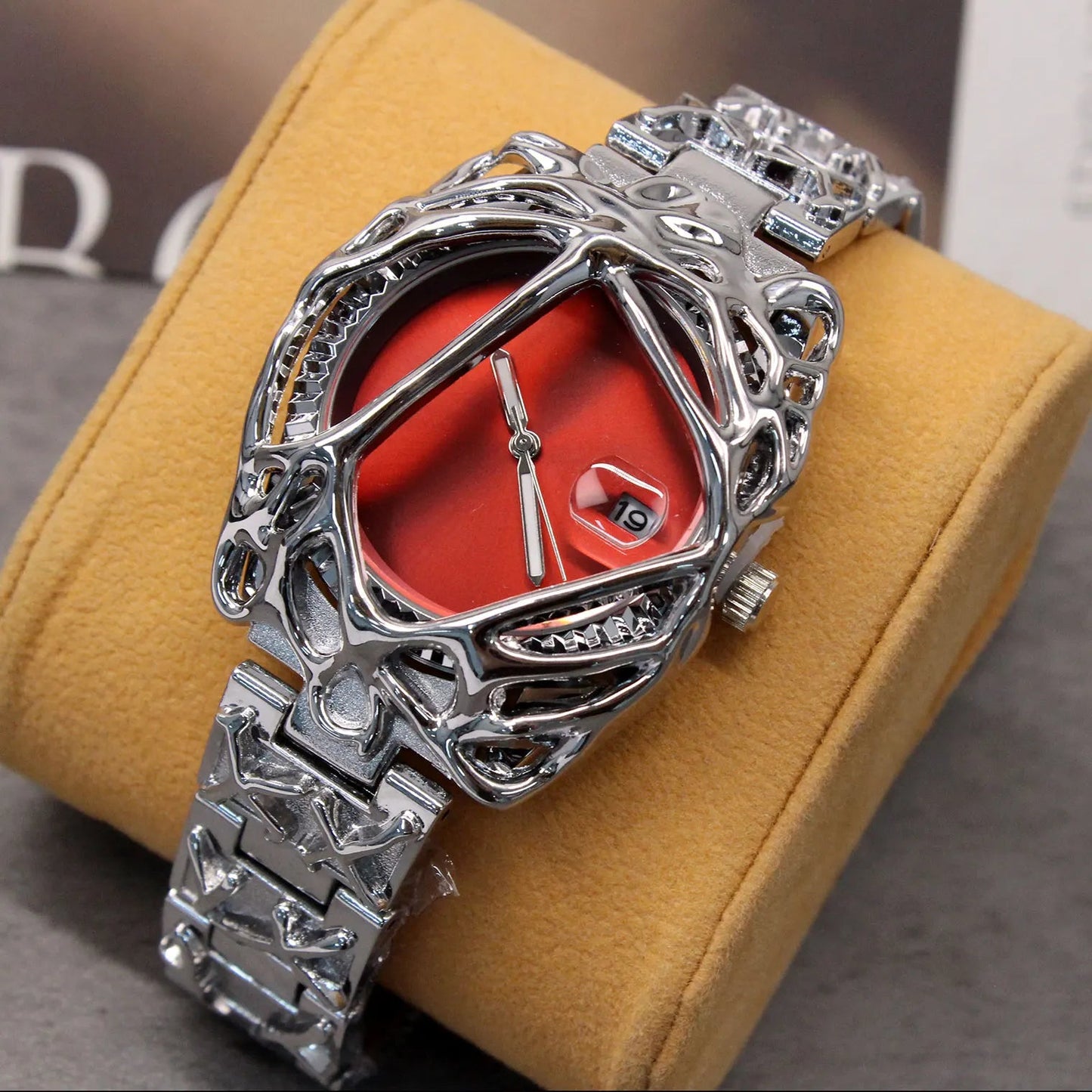 Melted Alloy Watch - Crucible | Punk/Gothic Jewellery