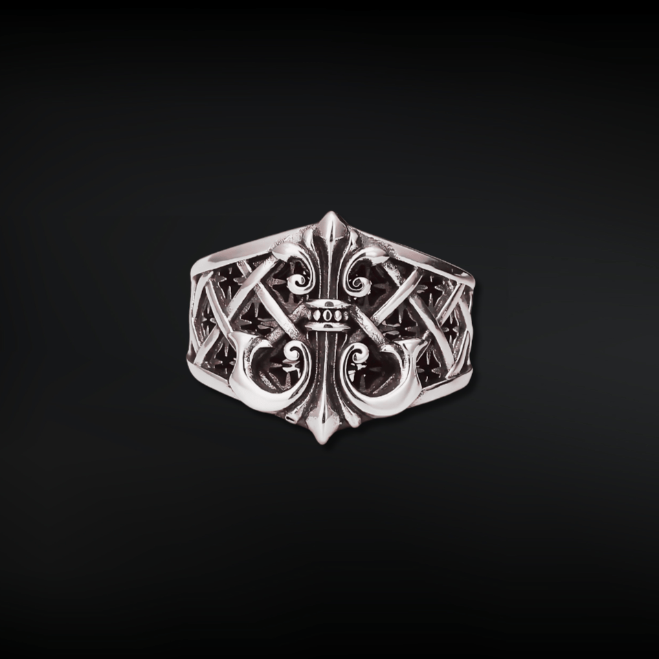 Nocturnal Veil Ring - Crucible | Punk/Gothic Jewellery