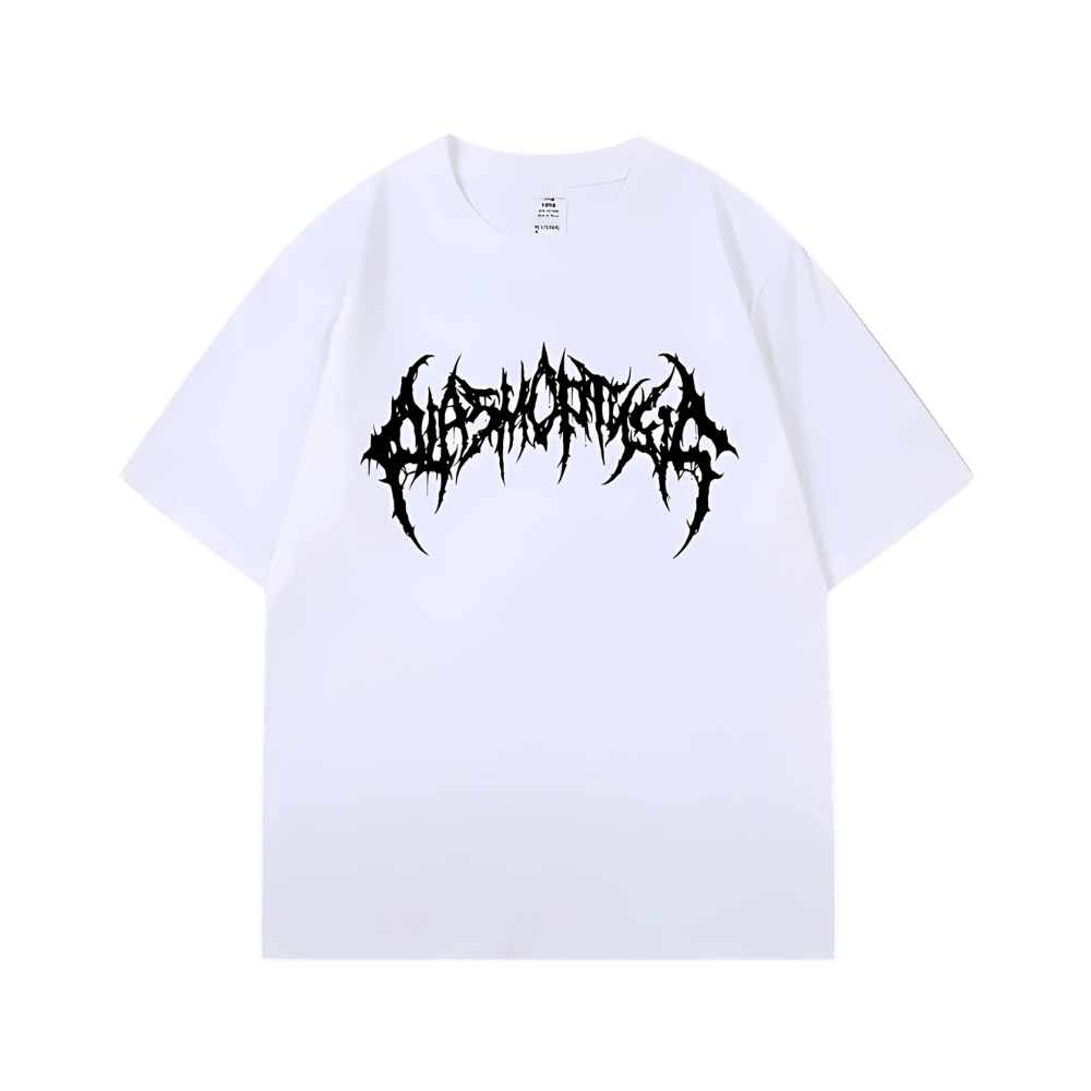 Obscura Chaos Logo Tee - Crucible | Punk/Gothic Jewellery