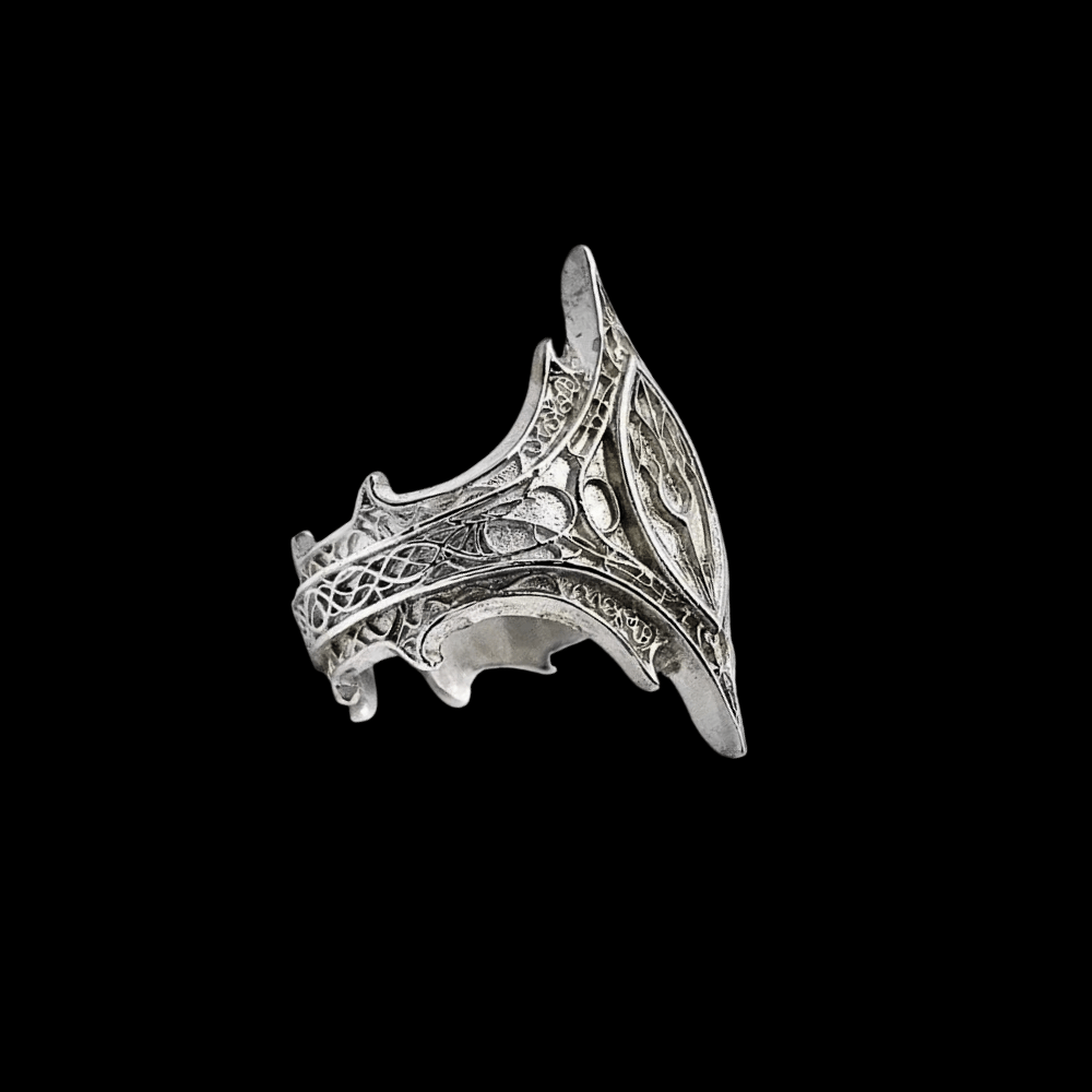 Veridian's Crest Ring - Crucible | Punk/Gothic Jewellery