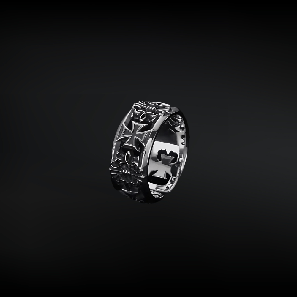 Widow’s Embrace Ring - Crucible | Punk/Gothic Jewellery