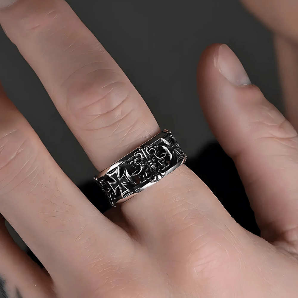 Widow’s Embrace Ring - Crucible | Punk/Gothic Jewellery