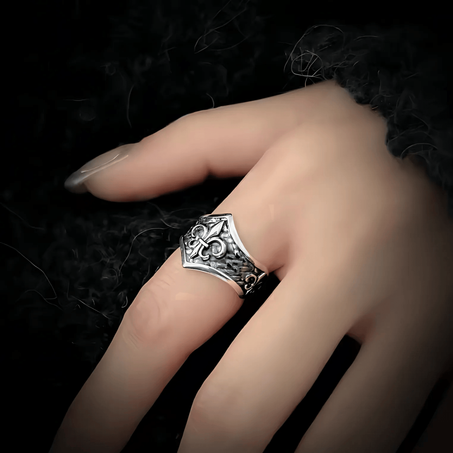 Fleur Ring - Crucible | Punk/Gothic Jewellery