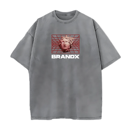 Head of Medusa Graphic Tee - Crucible | Punk/Gothic Jewellery