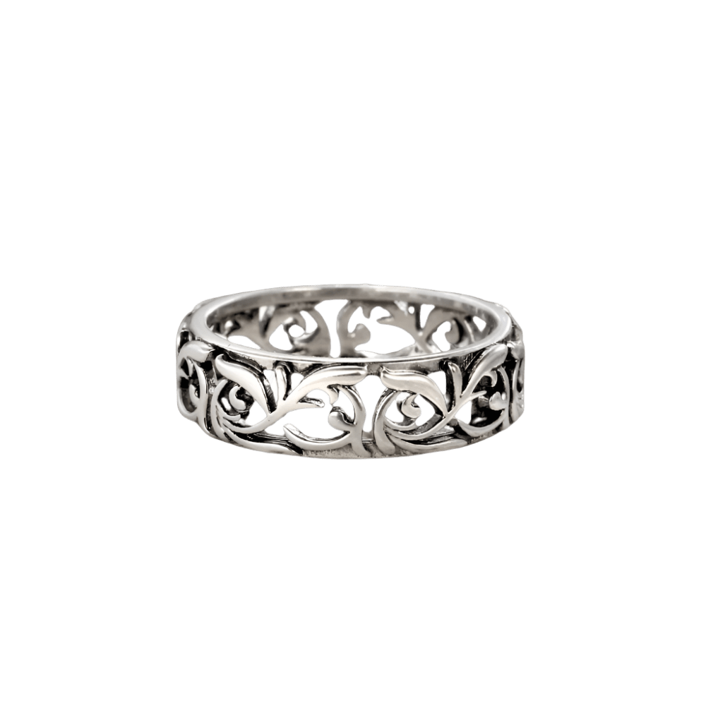Hollow Angel Ring - Crucible | Punk/Gothic Jewellery