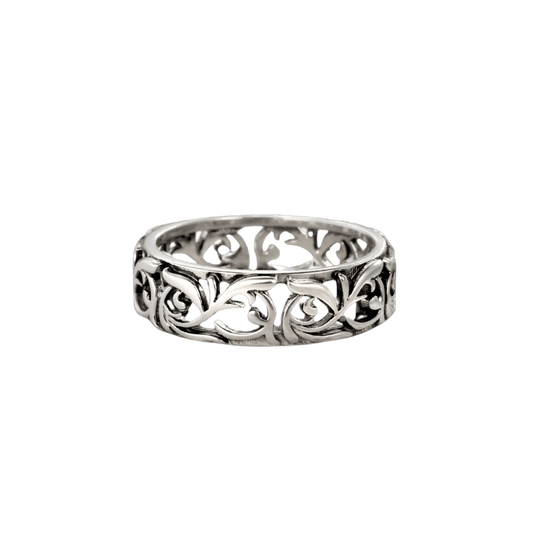 Hollow Angel Ring - Crucible | Punk/Gothic Jewellery