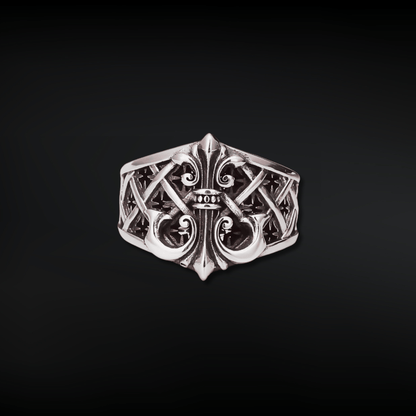 Nocturnal Veil Ring - Crucible | Punk/Gothic Jewellery