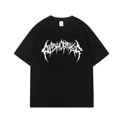 Obscura Chaos Logo Tee - Crucible | Punk/Gothic Jewellery