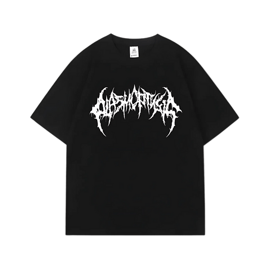 Obscura Chaos Logo Tee - Crucible | Punk/Gothic Jewellery