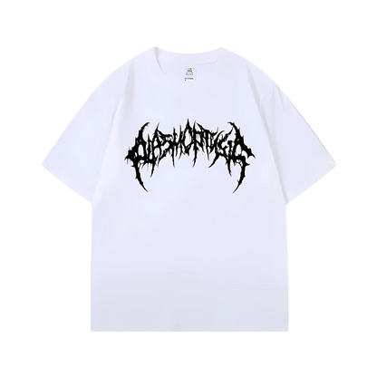 Obscura Chaos Logo Tee - Crucible | Punk/Gothic Jewellery