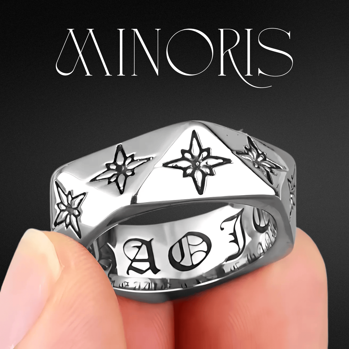 Polaris Ring - Crucible | Punk/Gothic Jewellery
