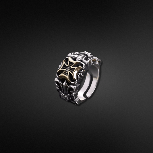 Punk Cross Ring - Crucible | Punk/Gothic Jewellery
