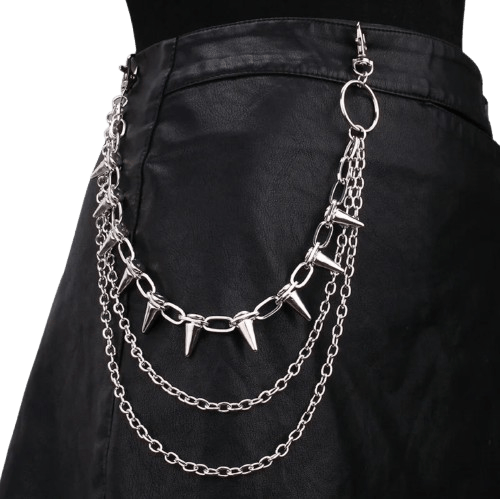 Spiked Wallet Chain - Crucible | Punk/Gothic Jewellery
