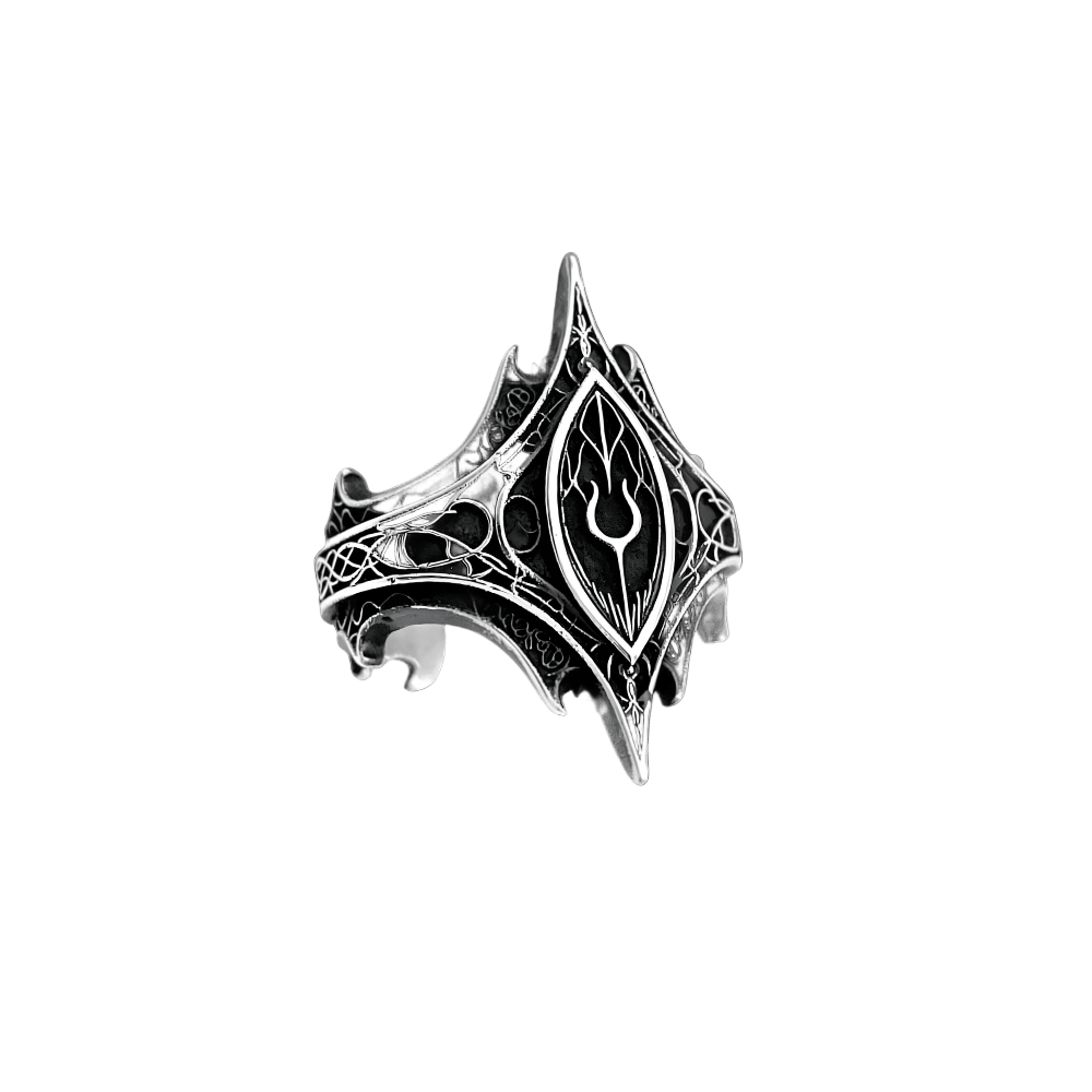 Veridian's Crest Ring - Crucible | Punk/Gothic Jewellery