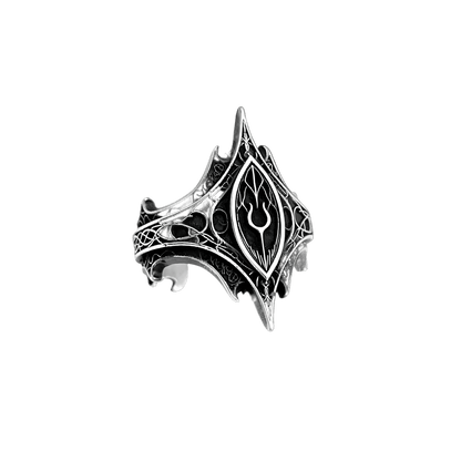 Veridian's Crest Ring - Crucible | Punk/Gothic Jewellery