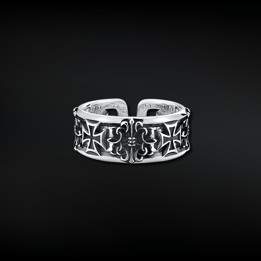Widow’s Embrace Ring - Crucible | Punk/Gothic Jewellery