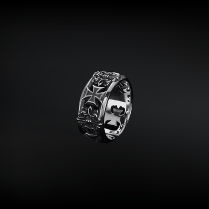 Widow’s Embrace Ring - Crucible | Punk/Gothic Jewellery